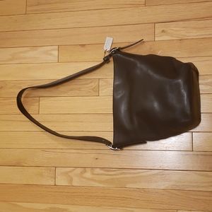 Vintage Coach leather crossbody bag